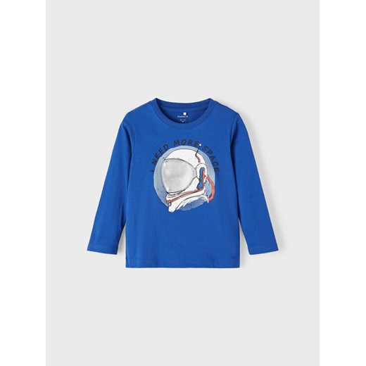 NAME IT Bluzka 13221576 Niebieski Regular Fit ze sklepu MODIVO w kategorii T-shirty chłopięce - zdjęcie 182704077