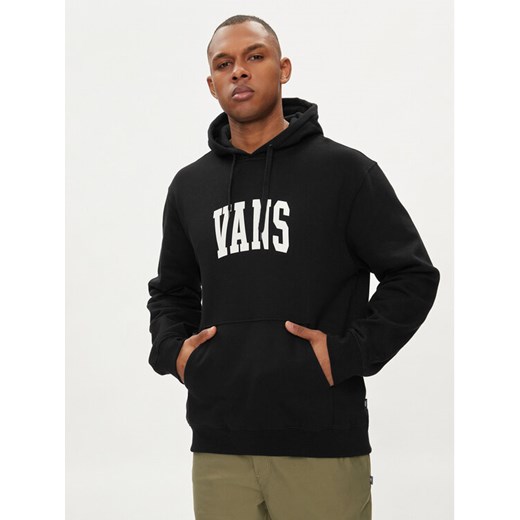 Vans Bluza Vans Arched Po VN000G0N Czarny Regular Fit ze sklepu MODIVO w kategorii Bluzy męskie - zdjęcie 182704147