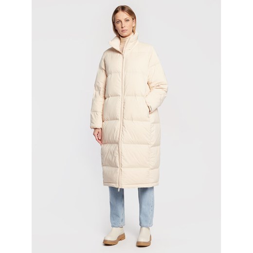 Calvin Klein Kurtka puchowa Seamless Lofty K20K204691 Écru Regular Fit ze sklepu MODIVO w kategorii Kurtki damskie - zdjęcie 182704167