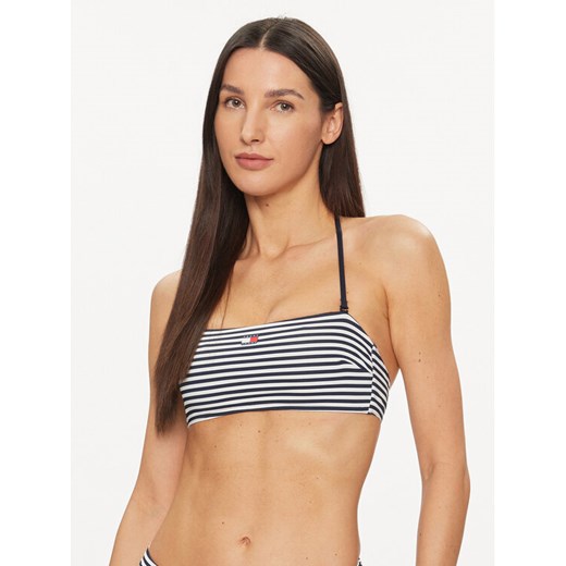 Tommy Hilfiger Góra od bikini UW0UW05091 Granatowy ze sklepu MODIVO w kategorii Stroje kąpielowe - zdjęcie 182704237