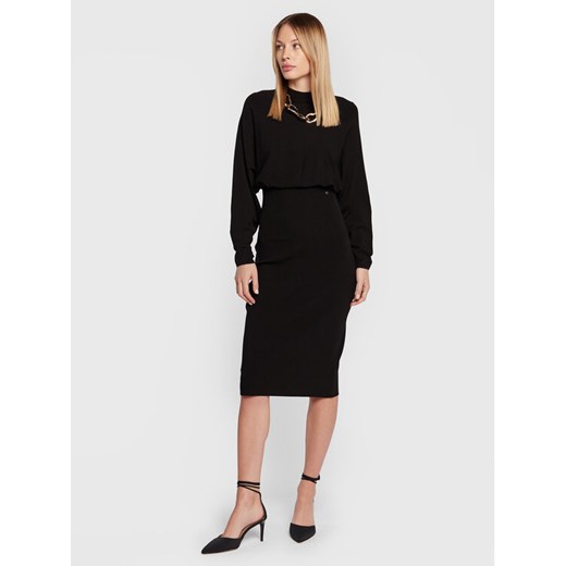 Ted Baker Sukienka dzianinowa Alice 255069 Czarny Slim Fit ze sklepu MODIVO w kategorii Sukienki - zdjęcie 182704268