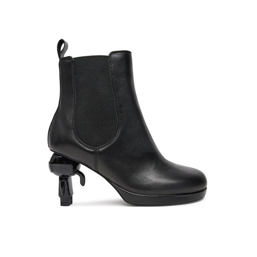 KARL LAGERFELD Botki KL39044 Czarny ze sklepu MODIVO w kategorii Botki - zdjęcie 182704296