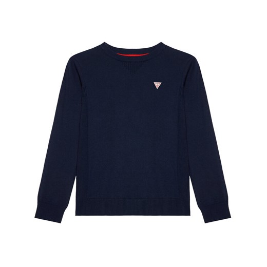 Guess Sweter L0YR03 Z2VV0 Granatowy Regular Fit ze sklepu MODIVO w kategorii Swetry chłopięce - zdjęcie 182704298