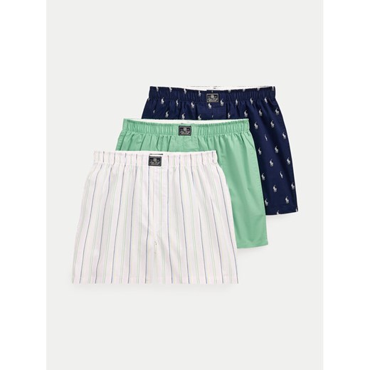 Polo Ralph Lauren Komplet 3 par bokserek 714830273037 Kolorowy ze sklepu MODIVO w kategorii Majtki męskie - zdjęcie 182704326