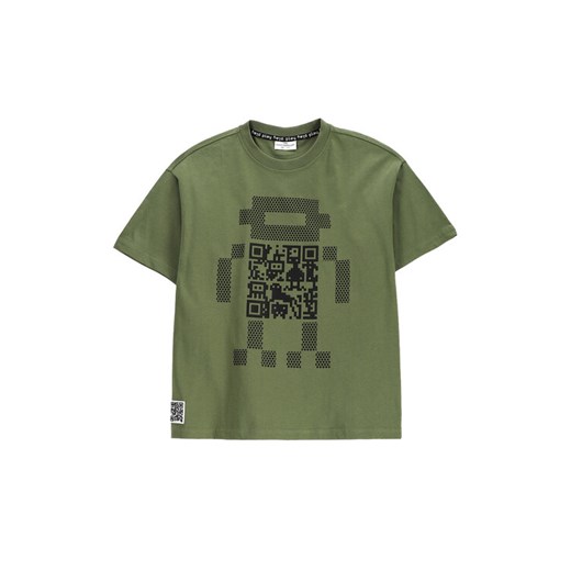 Coccodrillo T-Shirt WC5143201GBJ Khaki Regular Fit ze sklepu MODIVO w kategorii T-shirty chłopięce - zdjęcie 182704335