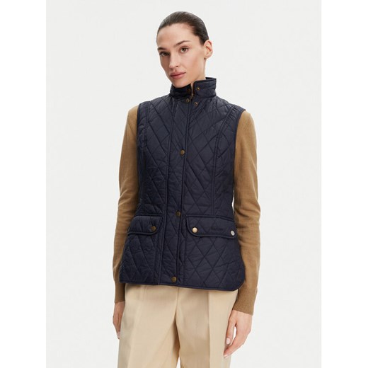 Barbour Bezrękawnik Otteburn LGI0003NY71 Granatowy Regular Fit ze sklepu MODIVO w kategorii Kamizelki damskie - zdjęcie 182704387