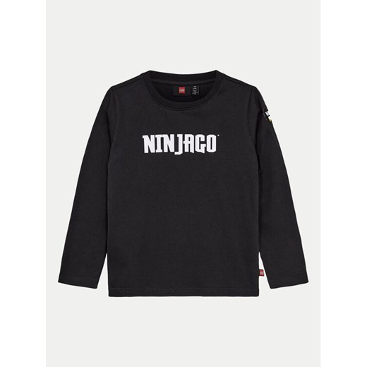 LEGO Bluzka Ninjago 12011275 Czarny Regular Fit ze sklepu MODIVO w kategorii T-shirty chłopięce - zdjęcie 182704505