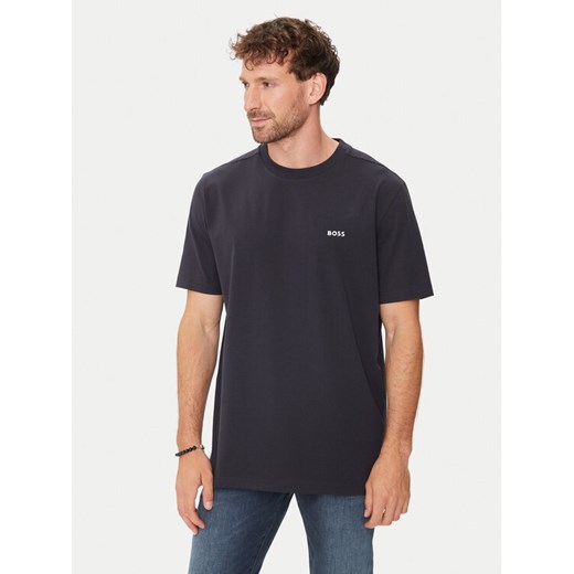 Boss T-Shirt Tee 50506373 Granatowy Regular Fit ze sklepu MODIVO w kategorii T-shirty męskie - zdjęcie 182704525