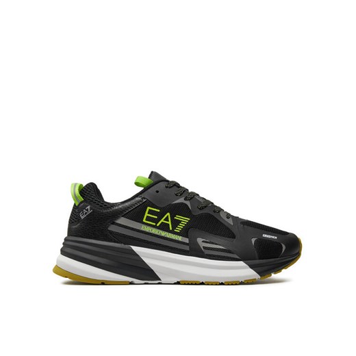 EA7 Emporio Armani Sneakersy X8X156 XK360 N544 Czarny ze sklepu MODIVO w kategorii Buty sportowe męskie - zdjęcie 182704545