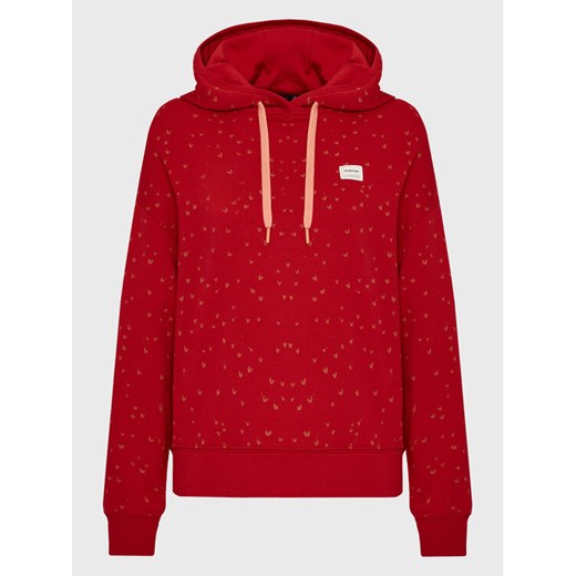 Maloja Bluza CadiniM. 34418-1-8685 Czerwony Regular Fit ze sklepu MODIVO w kategorii Bluzy damskie - zdjęcie 182704577