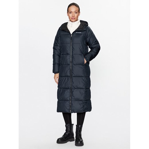 Columbia Kurtka zimowa Puffect™ Long Jacket Czarny Regular Fit ze sklepu MODIVO w kategorii Kurtki damskie - zdjęcie 182704647