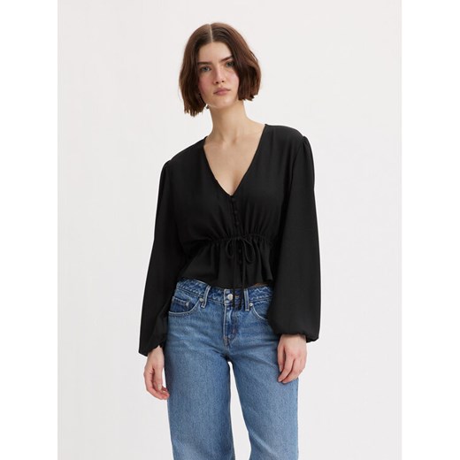 Levi's® Bluzka Lisa A6861-0000 Czarny Standard Fit ze sklepu MODIVO w kategorii Bluzki damskie - zdjęcie 182704648