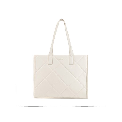 JENNY Torebka JNY-M-020-07 Écru ze sklepu MODIVO w kategorii Torby Shopper bag - zdjęcie 182704659