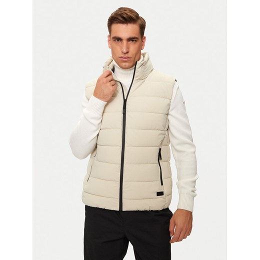 CMP Kamizelka 34K0757 Écru Regular Fit ze sklepu MODIVO w kategorii Kamizelki męskie - zdjęcie 182704676