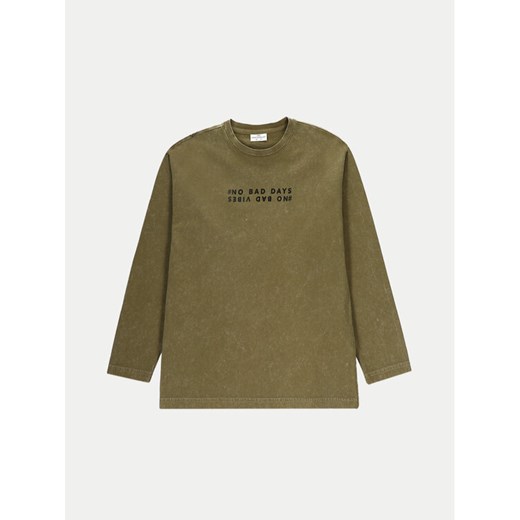 Coccodrillo Bluzka ZC4143101GBJ Khaki Regular Fit ze sklepu MODIVO w kategorii T-shirty chłopięce - zdjęcie 182704697