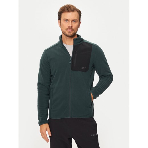 4F Polar 4FWAW24TFLEM250 Zielony Regular Fit ze sklepu MODIVO w kategorii Bluzy męskie - zdjęcie 182704756