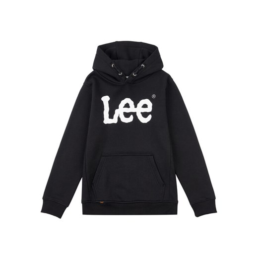 Lee Bluza LEE0008 Czarny Regular Fit ze sklepu MODIVO w kategorii Bluzy chłopięce - zdjęcie 182704757