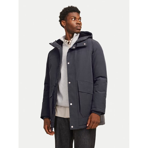 Jack&Jones Parka Trek 12256992 Szary Regular Fit ze sklepu MODIVO w kategorii Parki męskie - zdjęcie 182704785