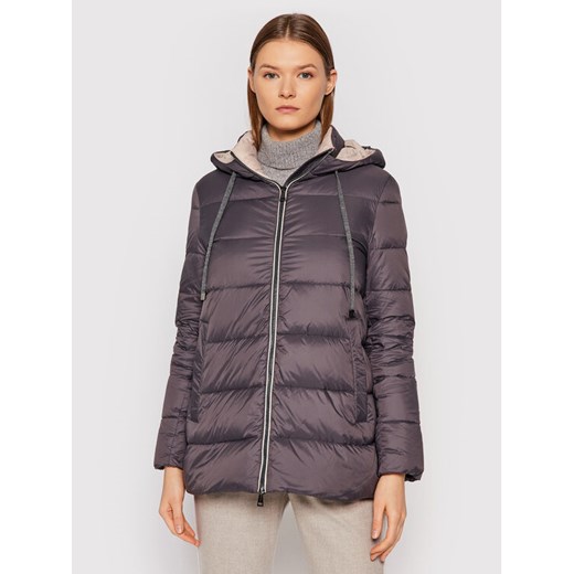 Cappellini Kurtka puchowa M24398 6098C Szary Regular Fit ze sklepu MODIVO w kategorii Kurtki damskie - zdjęcie 182704809