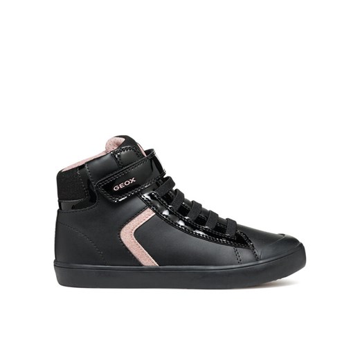 Geox Sneakersy J Gisli Girl J464NA 05402 C9289 M Czarny ze sklepu MODIVO w kategorii Buty sportowe dziecięce - zdjęcie 182704859