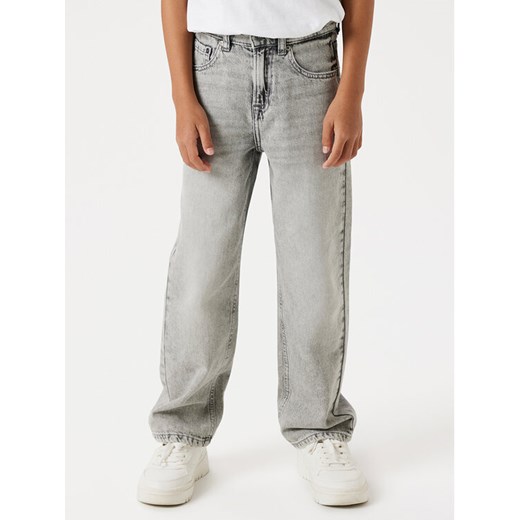 NAME IT Jeansy Ryan 13224456 Szary Straight Fit ze sklepu MODIVO w kategorii Spodnie chłopięce - zdjęcie 182704867