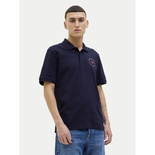 Jack&Jones Polo Simon 12269299 Granatowy Regular Fit ze sklepu MODIVO w kategorii T-shirty męskie - zdjęcie 182704875