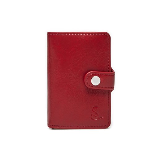 Semi Line Etui na karty kredytowe P8296-4 Czerwony ze sklepu MODIVO w kategorii Etui - zdjęcie 182704876
