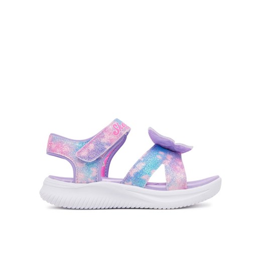 Skechers Sandały Jumpsters Sandal-Butterfly Brites 303109L/LVMT Fioletowy ze sklepu MODIVO w kategorii Sandały dziecięce - zdjęcie 182704879