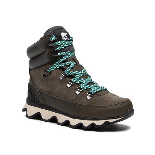 Sorel Trapery Kinetic™ Conquest NL3768 Zielony ze sklepu MODIVO w kategorii Buty trekkingowe damskie - zdjęcie 182704935