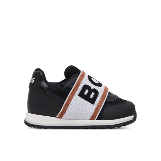 BOSS Sneakersy J52157 M Czarny ze sklepu MODIVO w kategorii Buty sportowe dziecięce - zdjęcie 182704985