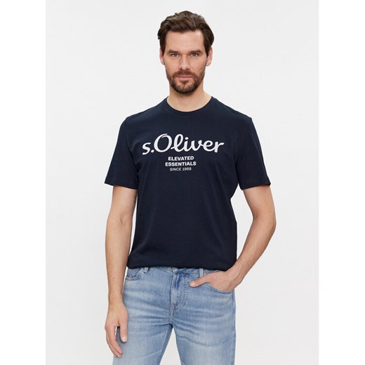 s.Oliver T-Shirt 2139909 Niebieski Regular Fit ze sklepu MODIVO w kategorii T-shirty męskie - zdjęcie 182705025