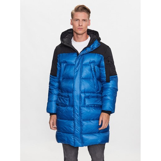REPLAY Kurtka zimowa M8360.000.84174D Niebieski Regular Fit ze sklepu MODIVO w kategorii Kurtki męskie - zdjęcie 182705026