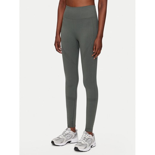 Athlecia Legginsy Nagar W Seamless EA203352 Zielony Slim Fit ze sklepu MODIVO w kategorii Spodnie damskie - zdjęcie 182705047