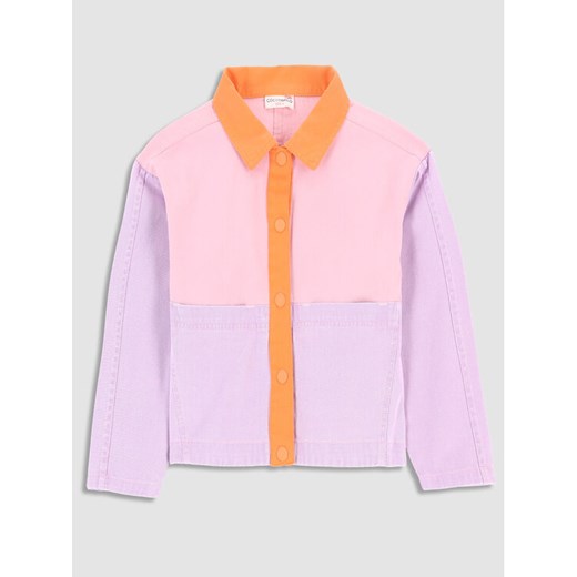 Coccodrillo Kurtka przejściowa WC3152301RPK Kolorowy Regular Fit ze sklepu MODIVO w kategorii Kurtki dziewczęce - zdjęcie 182705086
