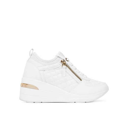 DeeZee Sneakersy AM1108 Biały ze sklepu MODIVO w kategorii Buty sportowe damskie - zdjęcie 182705136
