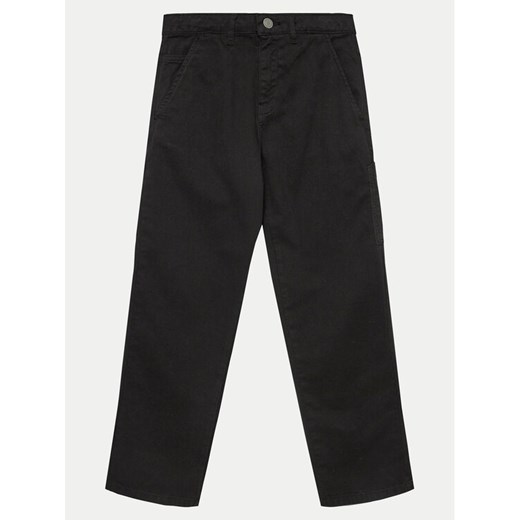 Guess Spodnie materiałowe L4YB02 WE1L0 Czarny Relaxed Fit ze sklepu MODIVO w kategorii Spodnie dziewczęce - zdjęcie 182705139