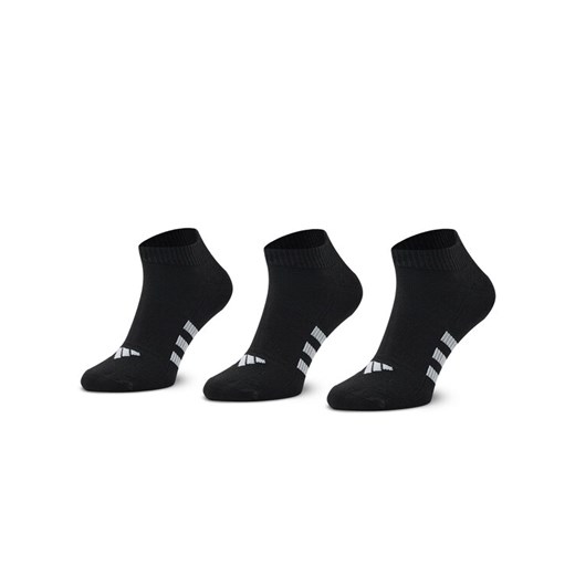 adidas Zestaw 3 par niskich skarpet męskich Light IC9529 Czarny ze sklepu MODIVO w kategorii Skarpetki damskie - zdjęcie 182705165