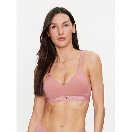 Tommy Hilfiger Biustonosz top UW0UW04612 Różowy ze sklepu MODIVO w kategorii Biustonosze - zdjęcie 182705306