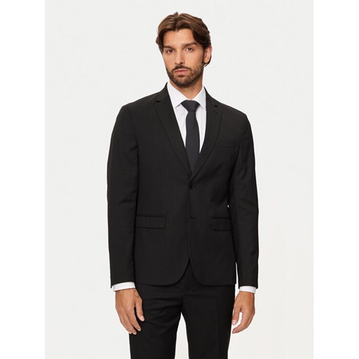 Selected Homme Marynarka 16092418 Czarny Slim Fit ze sklepu MODIVO w kategorii Marynarki męskie - zdjęcie 182705356