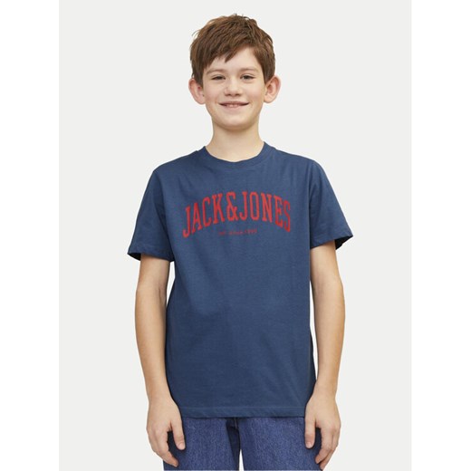 Jack&Jones Junior T-Shirt 12237441 Granatowy Regular Fit Jack&jones Junior 140 MODIVO