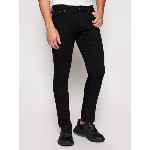 Jack&Jones Jeansy Glenn Original 12152346 Czarny Slim Fit ze sklepu MODIVO w kategorii Jeansy męskie - zdjęcie 182705398