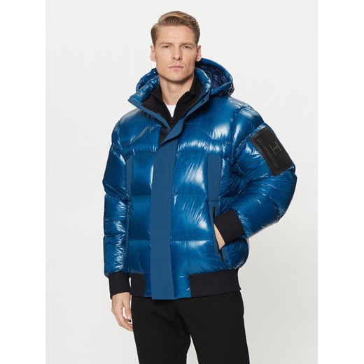 BOSS Kurtka puchowa Ronnie 50522627 Niebieski Regular Fit ze sklepu MODIVO w kategorii Kurtki męskie - zdjęcie 182705429