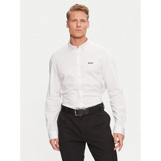 Boss Koszula B_Motion 50525031 Biały Regular Fit ze sklepu MODIVO w kategorii Koszule męskie - zdjęcie 182705495