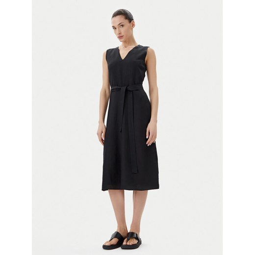 Calvin Klein Sukienka letnia K20K208424 Czarny Regular Fit ze sklepu MODIVO w kategorii Sukienki - zdjęcie 182705499
