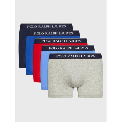 Polo Ralph Lauren Komplet 5 par bokserek 714864292002 Kolorowy ze sklepu MODIVO w kategorii Majtki męskie - zdjęcie 182705535