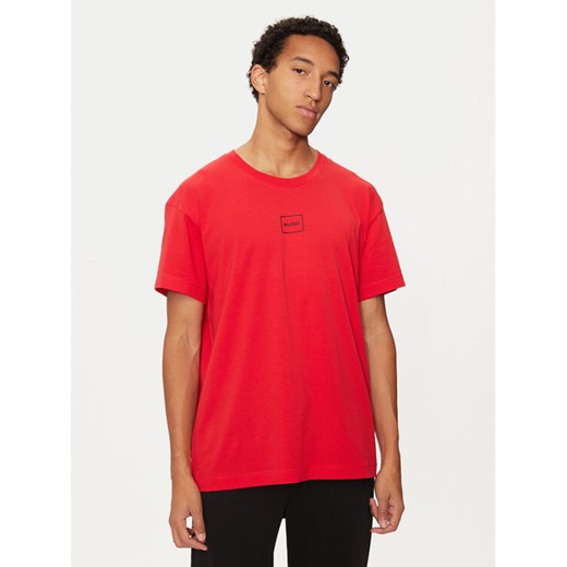 Hugo T-Shirt Laze 50525236 Czerwony Regular Fit ze sklepu MODIVO w kategorii T-shirty męskie - zdjęcie 182705546
