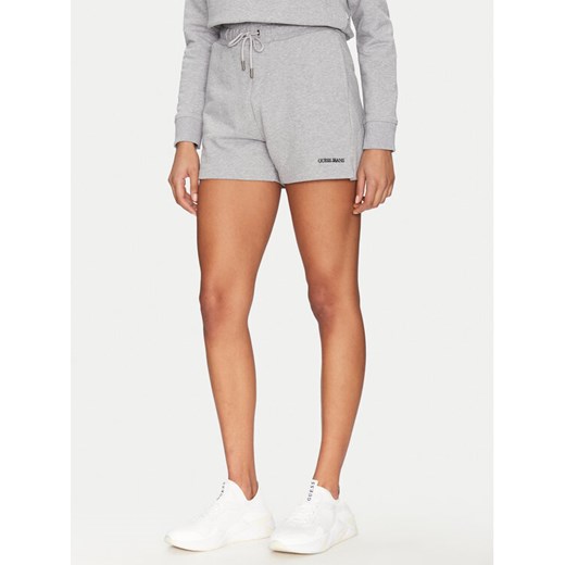 Guess Jeans Szorty sportowe W5GD0O K68I4 Szary Relaxed Fit ze sklepu MODIVO w kategorii Szorty - zdjęcie 182705578