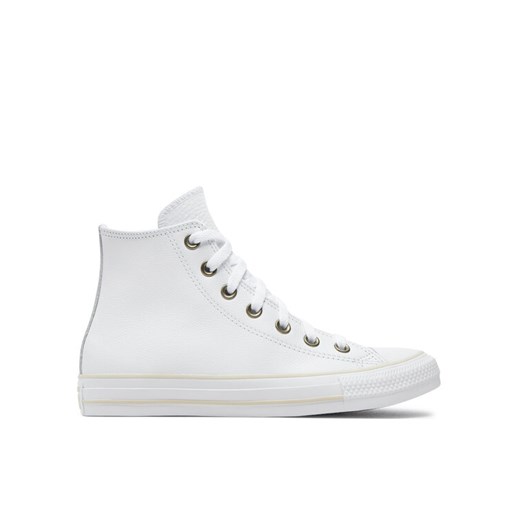 Converse Trampki Chuck Taylor All Star Leather A08583C Biały ze sklepu MODIVO w kategorii Trampki męskie - zdjęcie 182705607