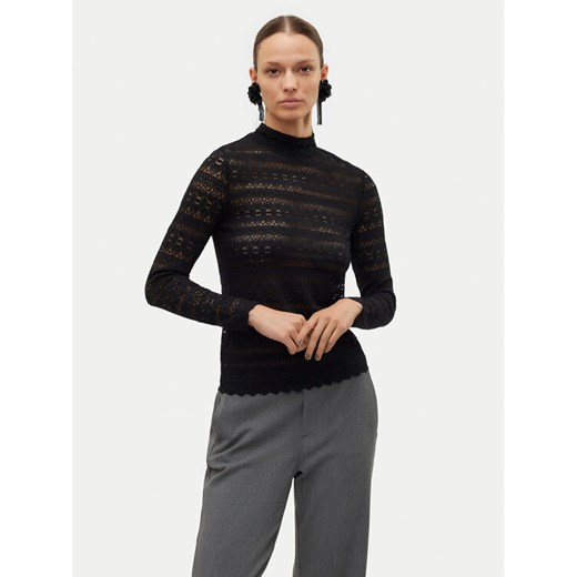 Vero Moda Bluzka Zoe 10315443 Czarny Slim Fit ze sklepu MODIVO w kategorii Bluzki damskie - zdjęcie 182705649