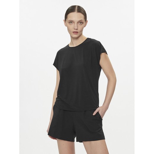 Calvin Klein Underwear Koszulka piżamowa 000QS7157E Czarny Relaxed Fit ze sklepu MODIVO w kategorii Piżamy damskie - zdjęcie 182705657